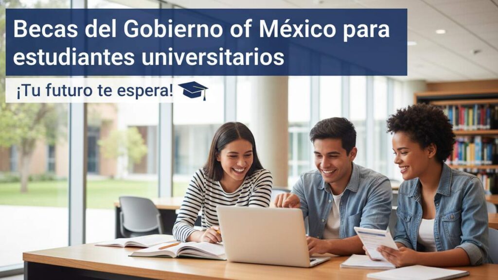Becas del Gobierno de México para estudiantes universitarios