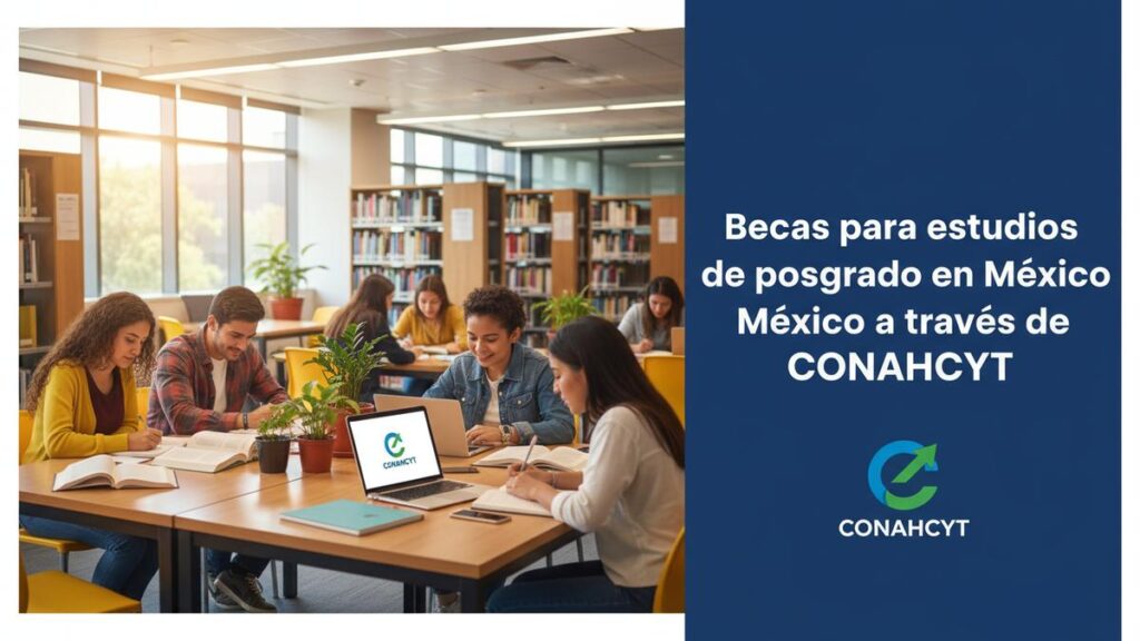 Becas para estudios de posgrado en México a través de CONAHCYT