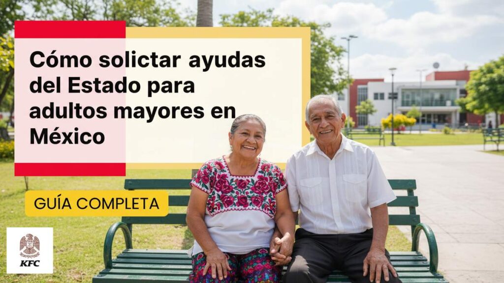 Cómo solicitar ayudas del Estado para adultos mayores en México