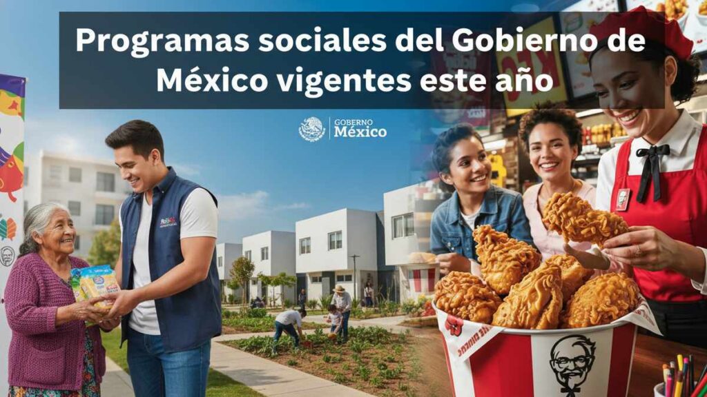 Programas sociales del Gobierno de México vigentes este año